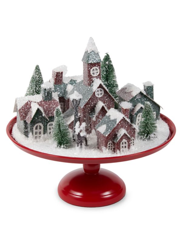 Mr. Christmas Snowy Village Decor